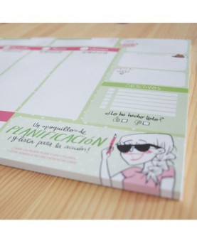 Planificador A4 Verde