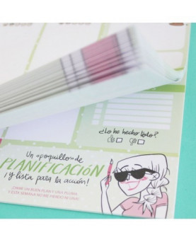 Planificador A4 Verde