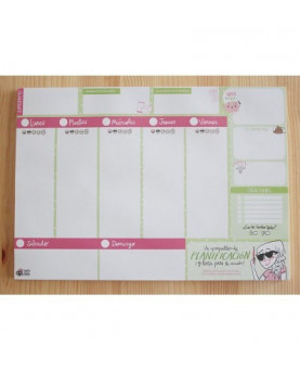 Planificador A4 Verde