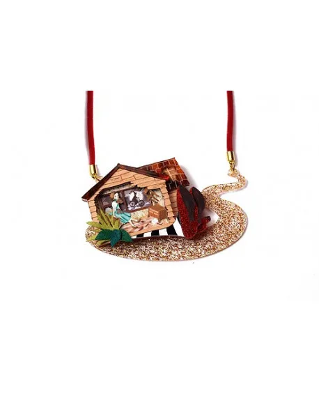 COLLAR BROCHE MAGO DE OZ