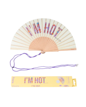 ABANICO I'M HOT ABALORIOS