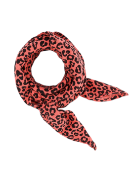 FOULARD BIANCA GRAU CORAL...