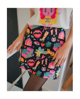 FALDA MOVIDA MADRILEÑA