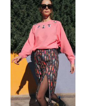 SUDADERA OJOS