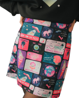 FALDA NECESITO MI ESPACIO