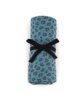 FOULARD BIANCA MINI LEOPARD...