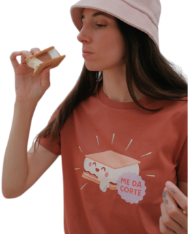 CAMISETA ME DA CORTE