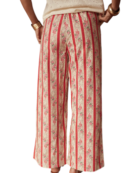 PANTALONES 90S RAYAS FLORES...