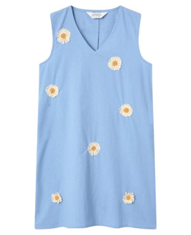 VESTIDO CORTO BORDADO...