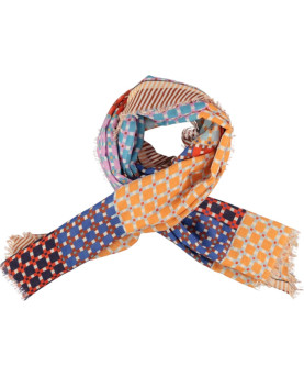 PAÑUELO MULTICOLOR CUADRADOS