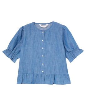 CAMISA CHAMBRAY AZUL CLARO