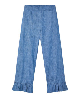 PANTALON CHAMBRAY AZUL CLARO