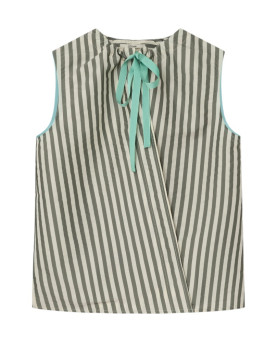 TOP MENTA RAYAS CAQUI