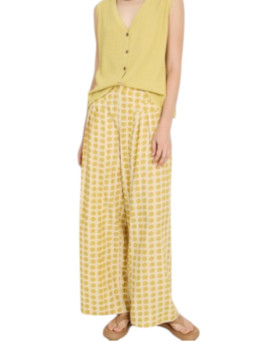PANTALON PALAZZO TOPOS