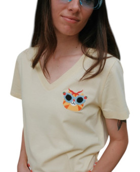 CAMISETA CAT SUN