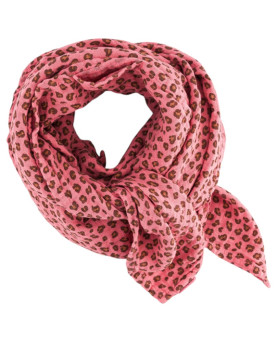 FOULARD BIANCA LEOPARD...