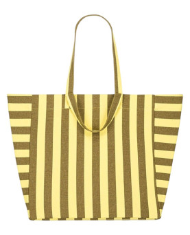 BOLSA ELISA RAYAS LEMON OLIVE