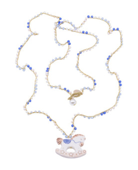 COLLAR CABALLITO AZUL
