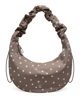 BOLSO MOON RUFFLE DOT OYSTER