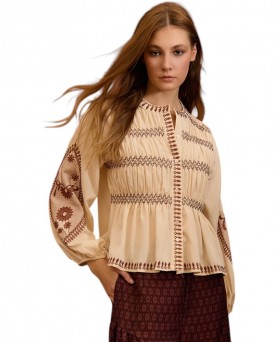 Blusa Meisie bordada con...