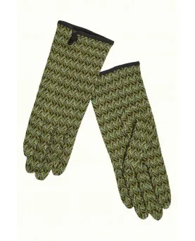 Guantes King Louie wander cardemon verde - imagen 4