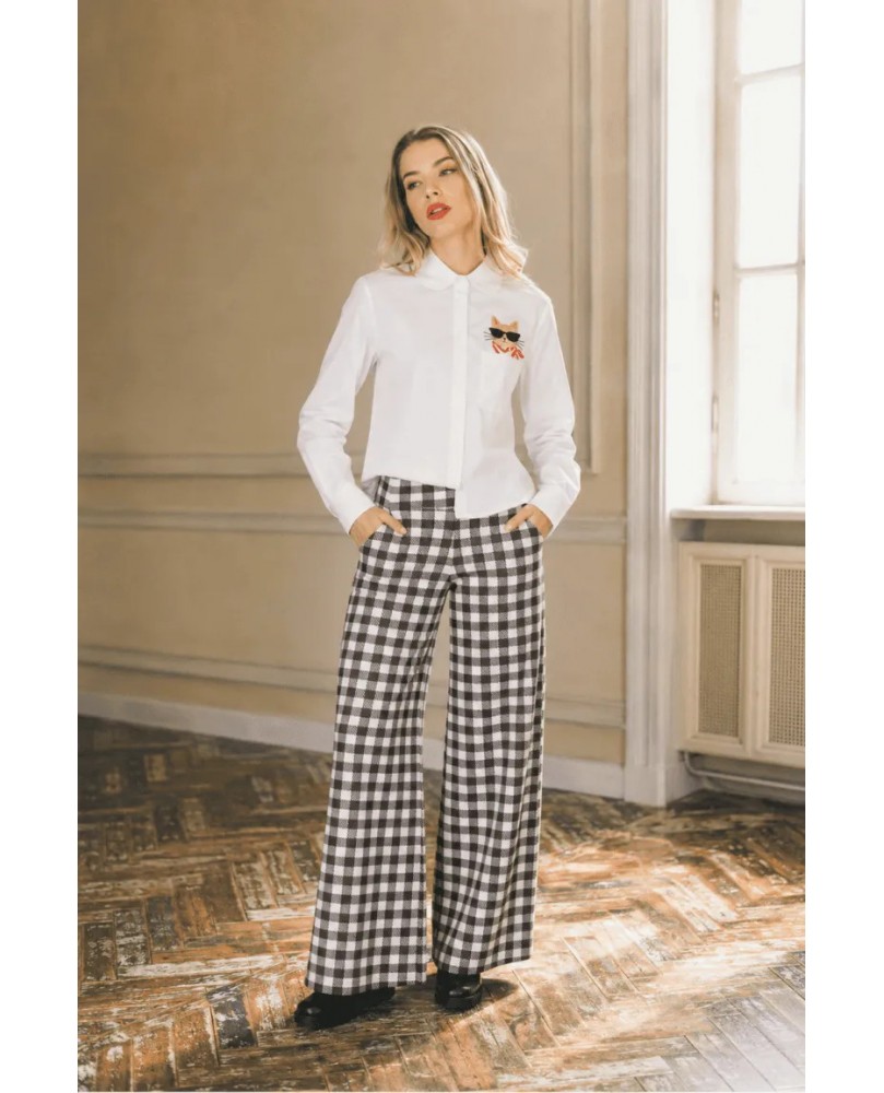 Pantalon Offset vichy - Offset Collage