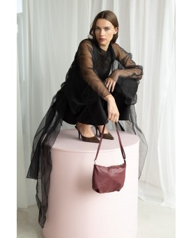 Bolso Tinne + Mia cross body new maroon