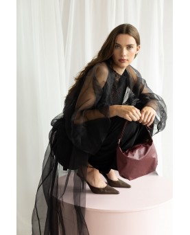 Bolso Tinne + Mia cross body new maroon