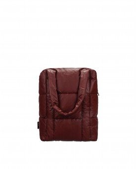 Bolso Tinne + Mia clode puffy new maroon