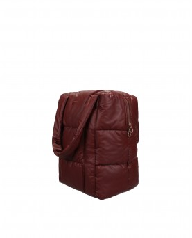 Bolso Tinne + Mia clode puffy new maroon
