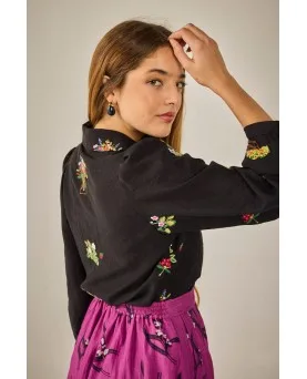 Camisa Smile pristina negro