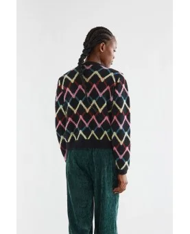 Cárdigan Compañía fantástica estampado skein