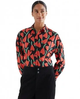 Camisa Compañía Fantástica estampado skein