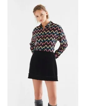 Camisa Compañía Fantástica estampado skein