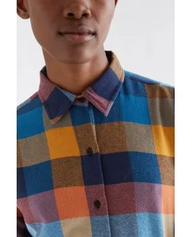 Camisa Compañía Fantástica cuadros multicolores