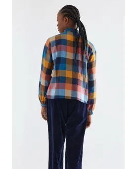 Camisa Compañía Fantástica cuadros multicolores