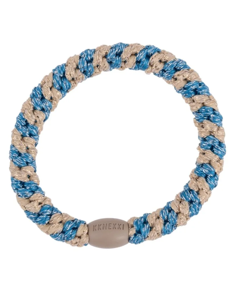 Coletero KKNEKKI blue silver glitter