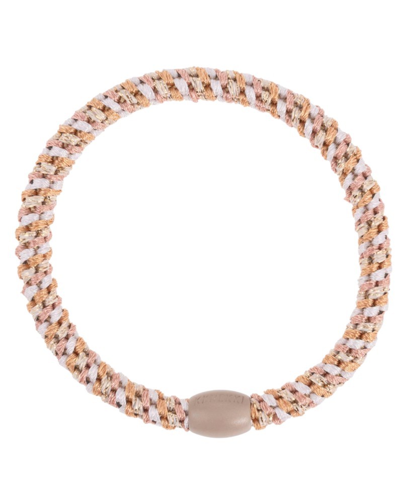 Coletero slim KKNEKKI mix pink nude glitter