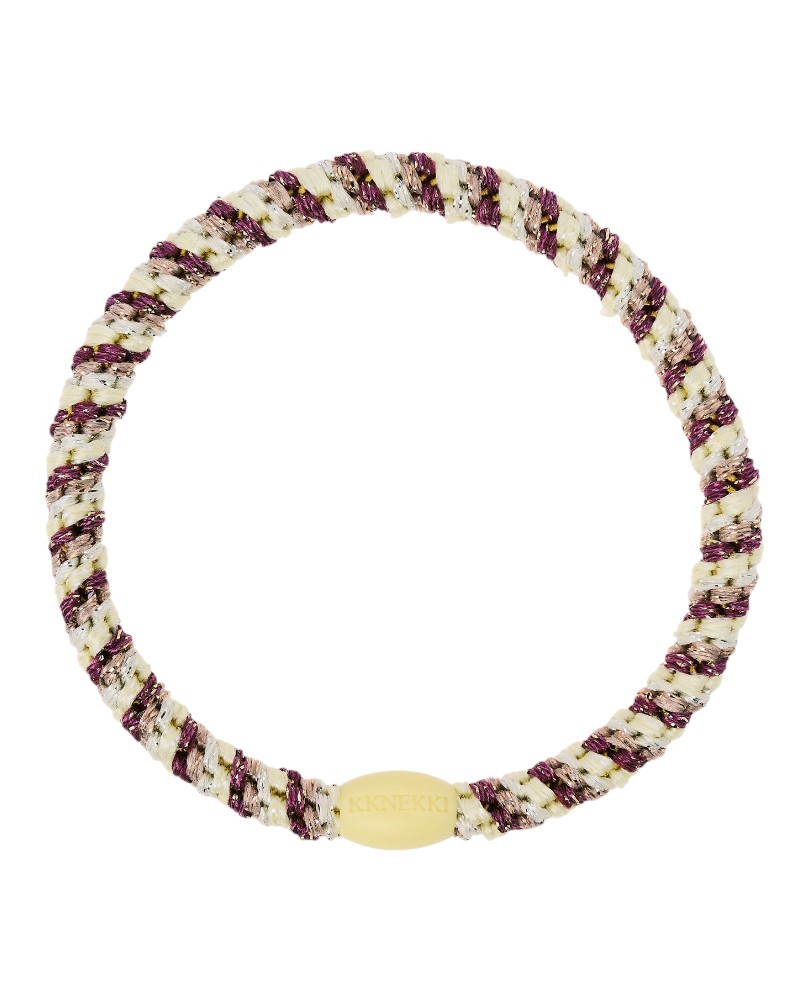 Coletero slim KKNEKKI mix grape yellow