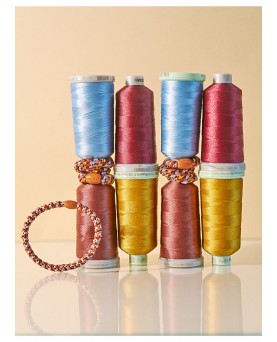 Coletero slim KKNEKKI mix terracota teal