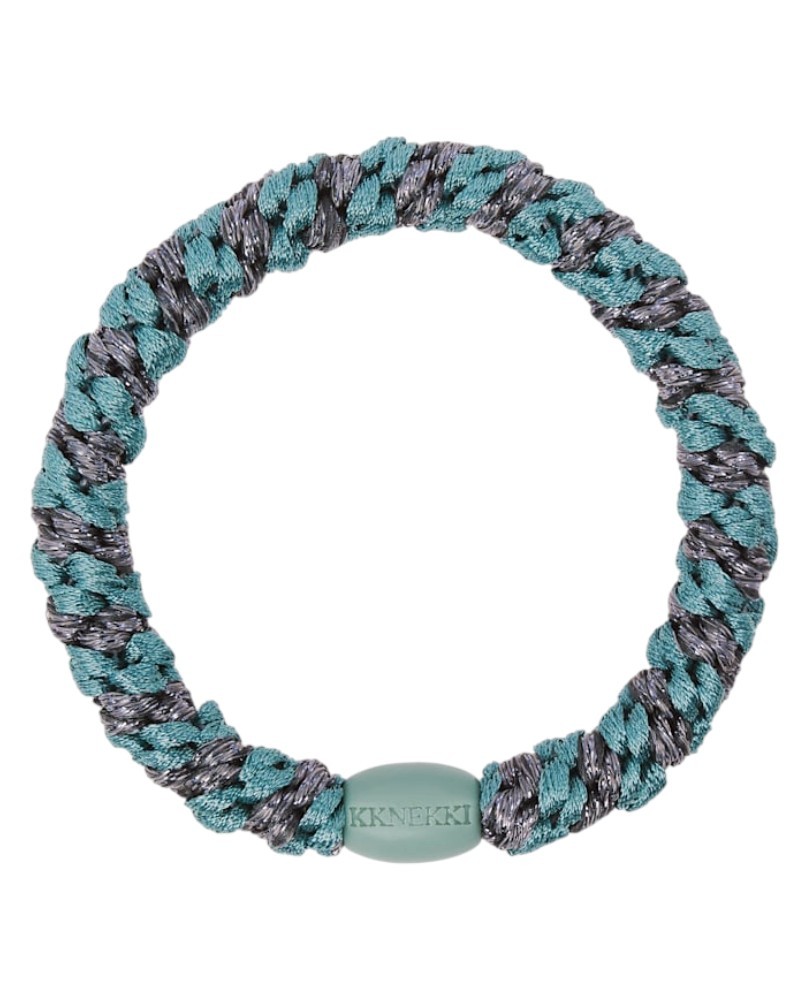 Coletero KKNEKKI teal steel grey glitter