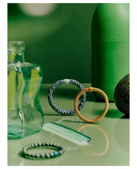 Coletero KKNEKKI teal steel grey glitter