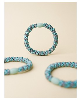 Coletero KKNEKKI teal steel grey glitter