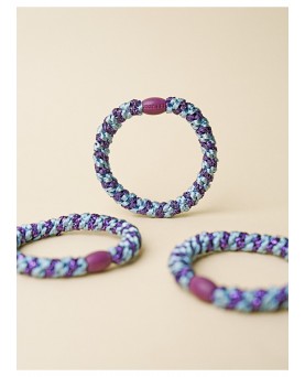 Coletero KKNEKKI seablue dark purple glitter