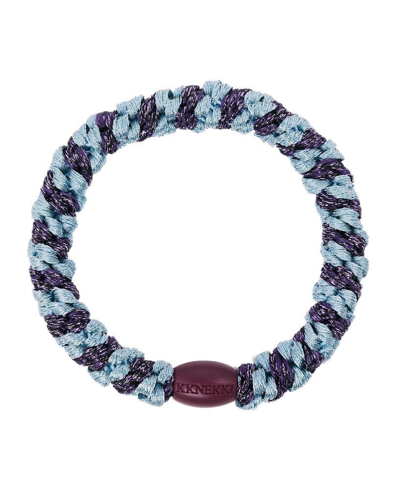 Coletero KKNEKKI seablue dark purple glitter