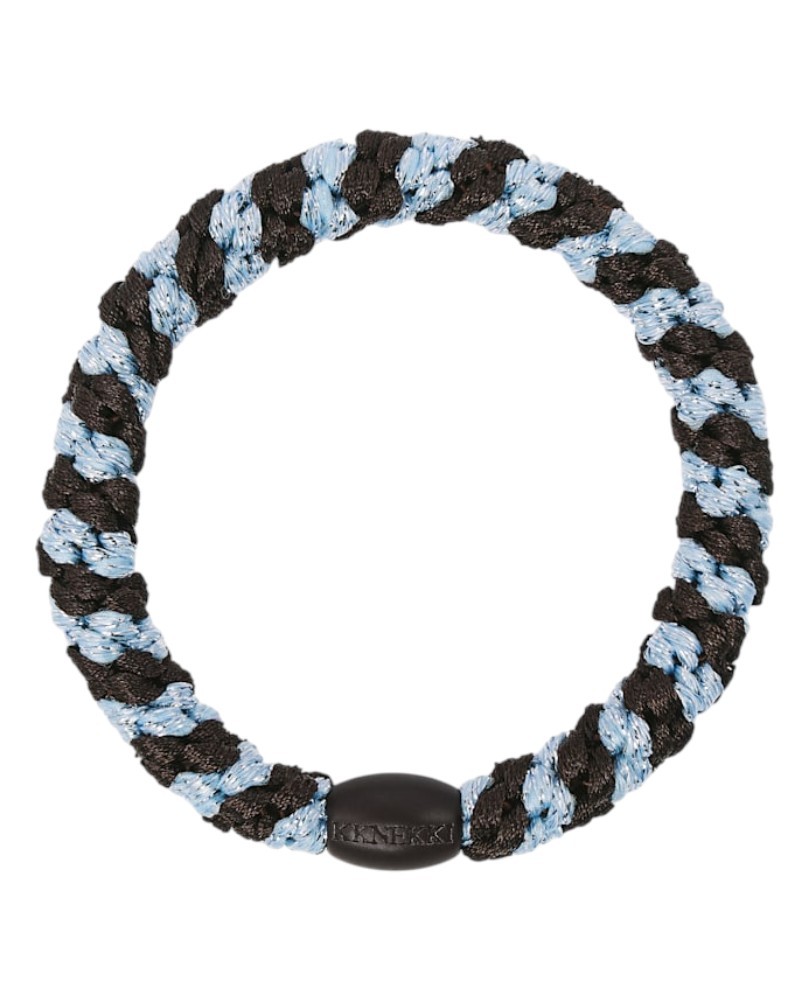 Coletero KKNEKKI Brown seablue glitter Stripe