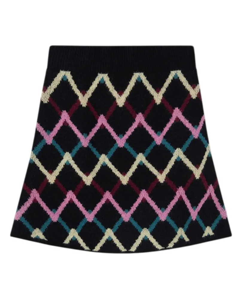 Falda Compañía Fantástica corta estampado skein