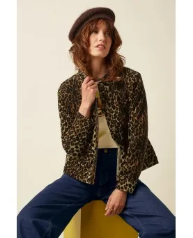 Boina King Louie beret bitter chocolate