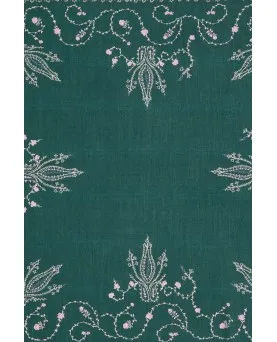 Pañuelo King Louie cash pine green