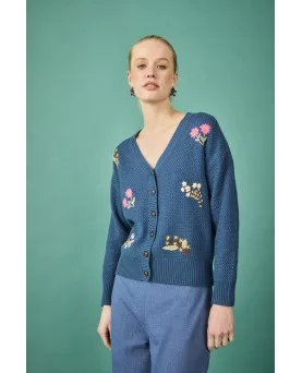 Chaqueta Smile amberes azul